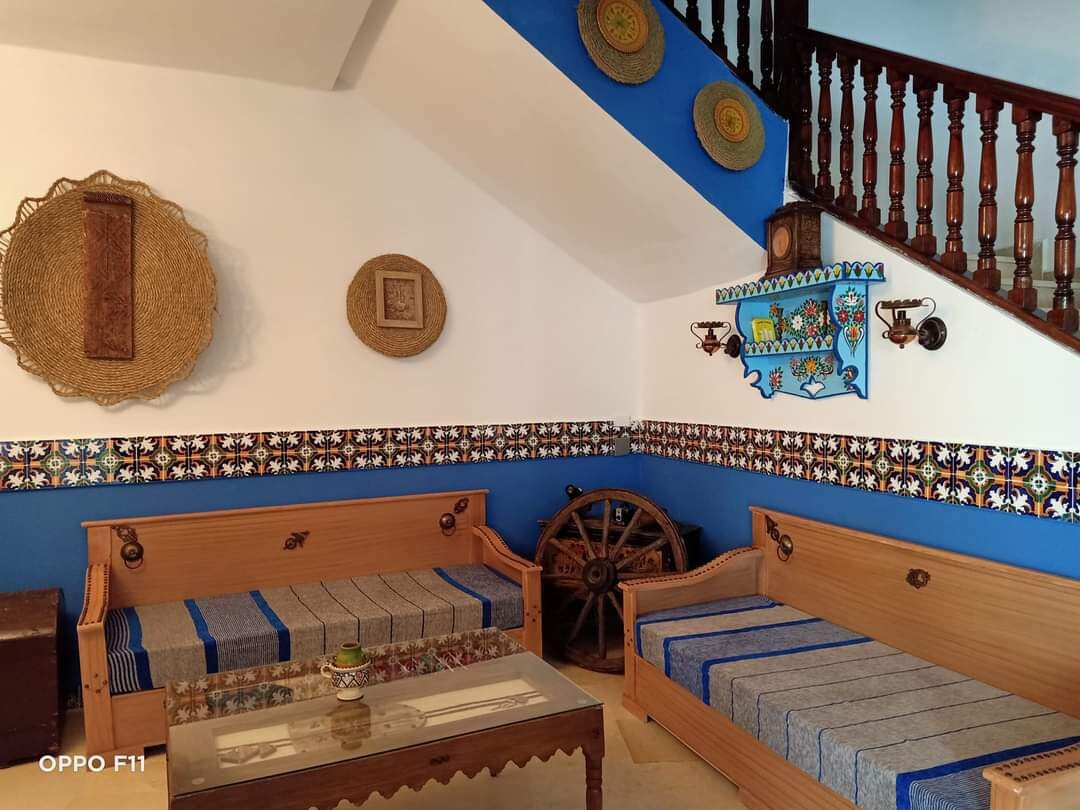 Traditional Tunisian Vintage Home with Antiques