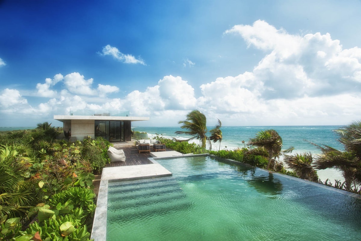 Elevated Luxury | 5BR Beach Villa with 360 views