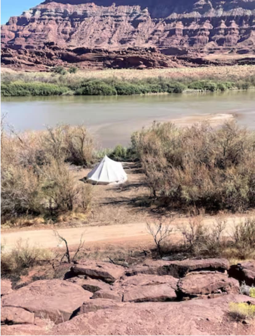 Riverside Camp Site, Tent Included #13