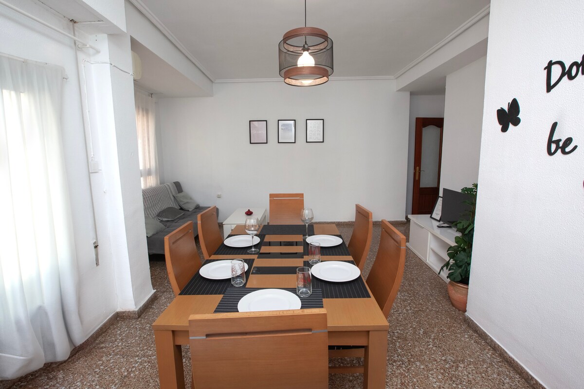 Acogedor Apartamento Valencia 3 dormitorios