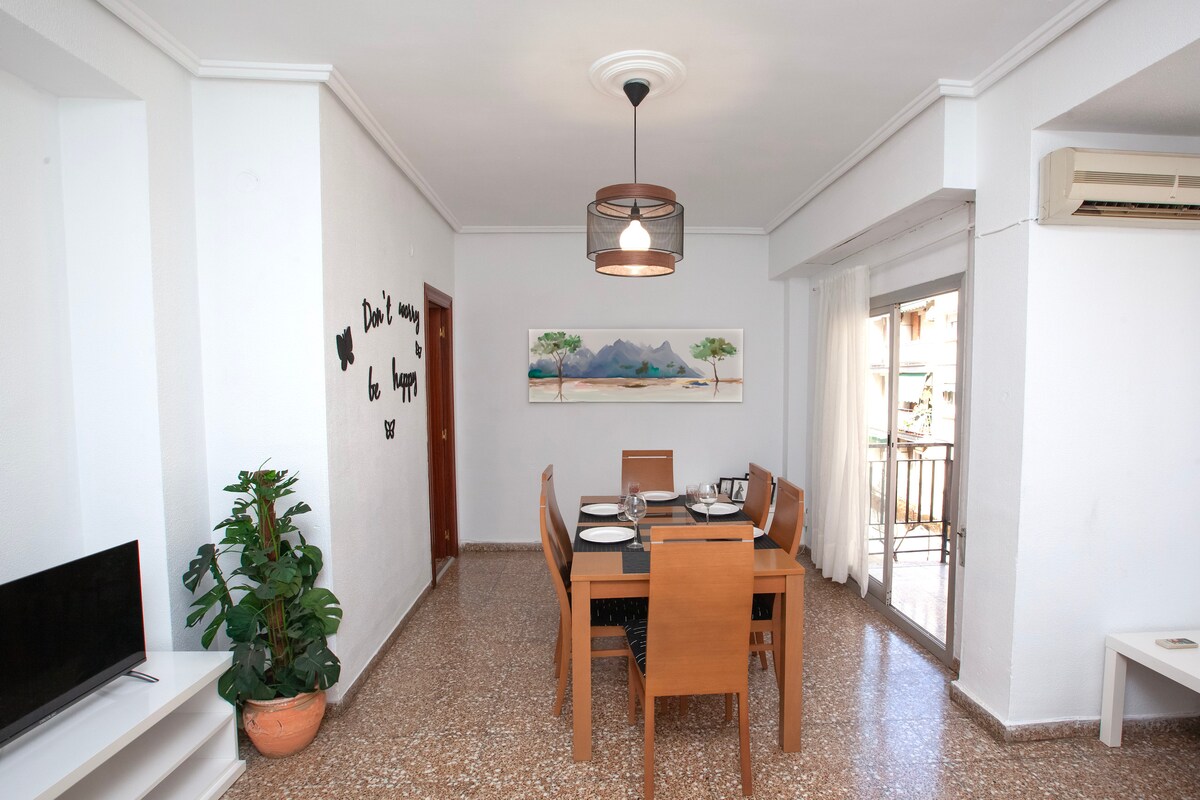 Acogedor Apartamento Valencia 3 dormitorios