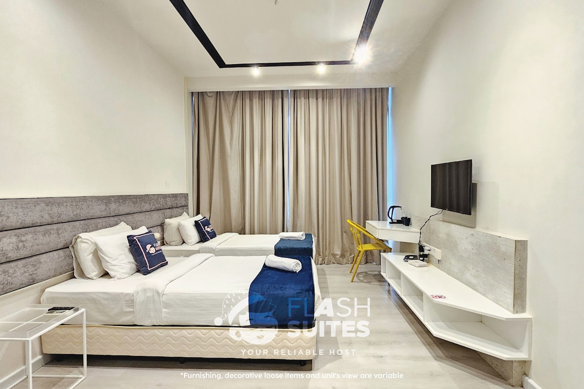 Expressionz高级套房双人床单间公寓@吉隆坡城中城