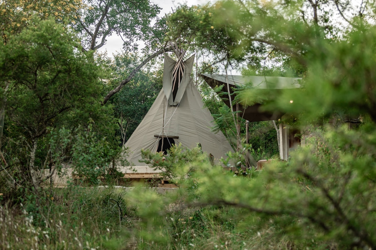 印第安帐篷豪华露营体验