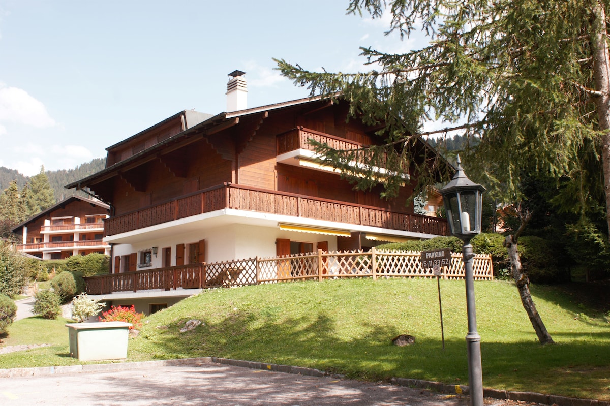 Appartement avec jardin à Villars-sur-Ollon