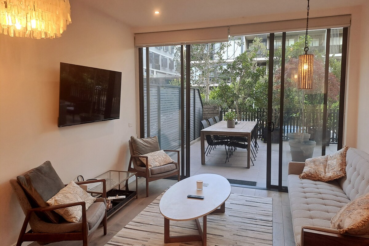 Pool, Sauna & Gym with Lush Patio