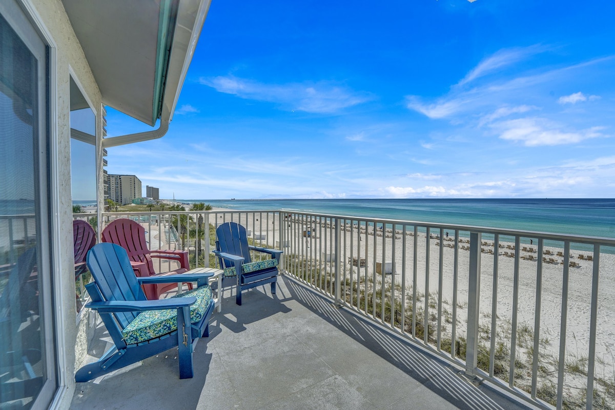 Fully renovated gulf front oasis. East end PCB!