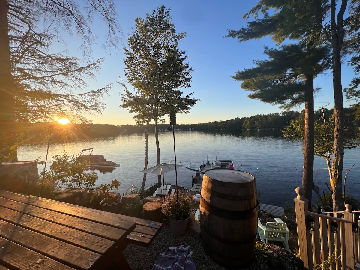 Your Pet Friendly, Maine Escape, on Mousam Lake!