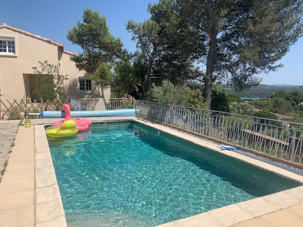 Gîte 4 pers. avec vue et piscine