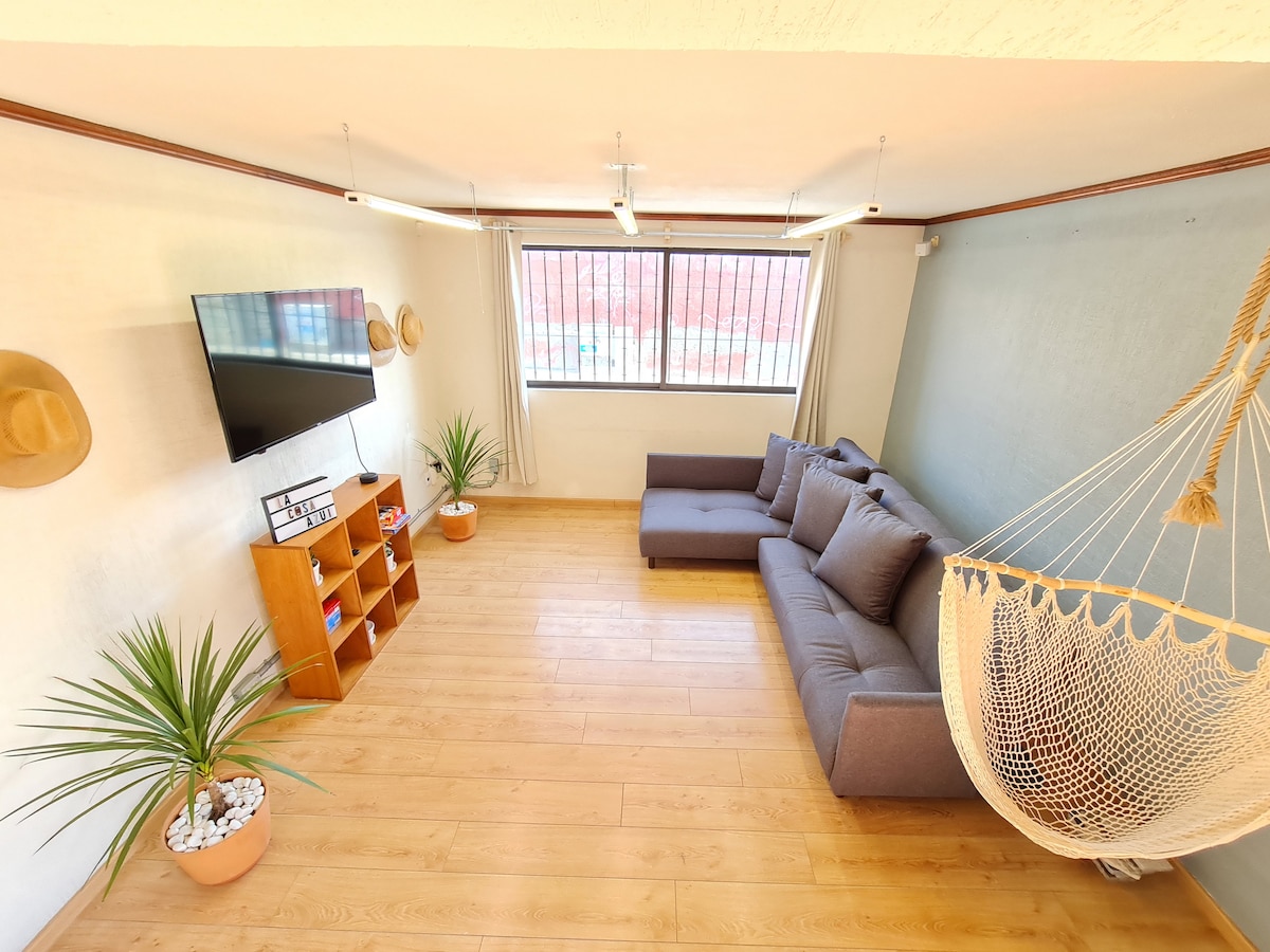 Casa Azul  - Netflix+2Parking+Petfriendly+Factura!