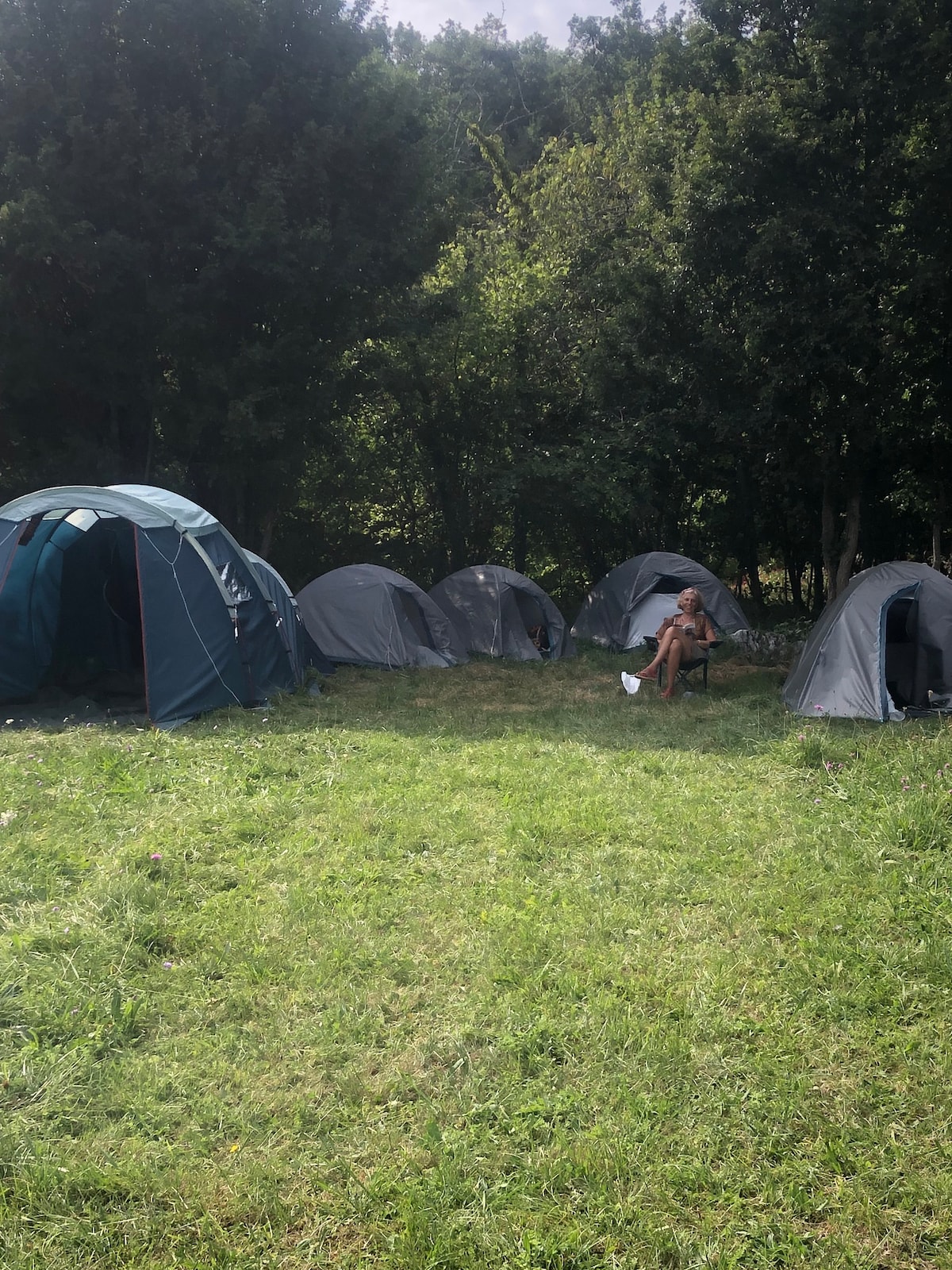 Camp de Groupe camping à la ferme