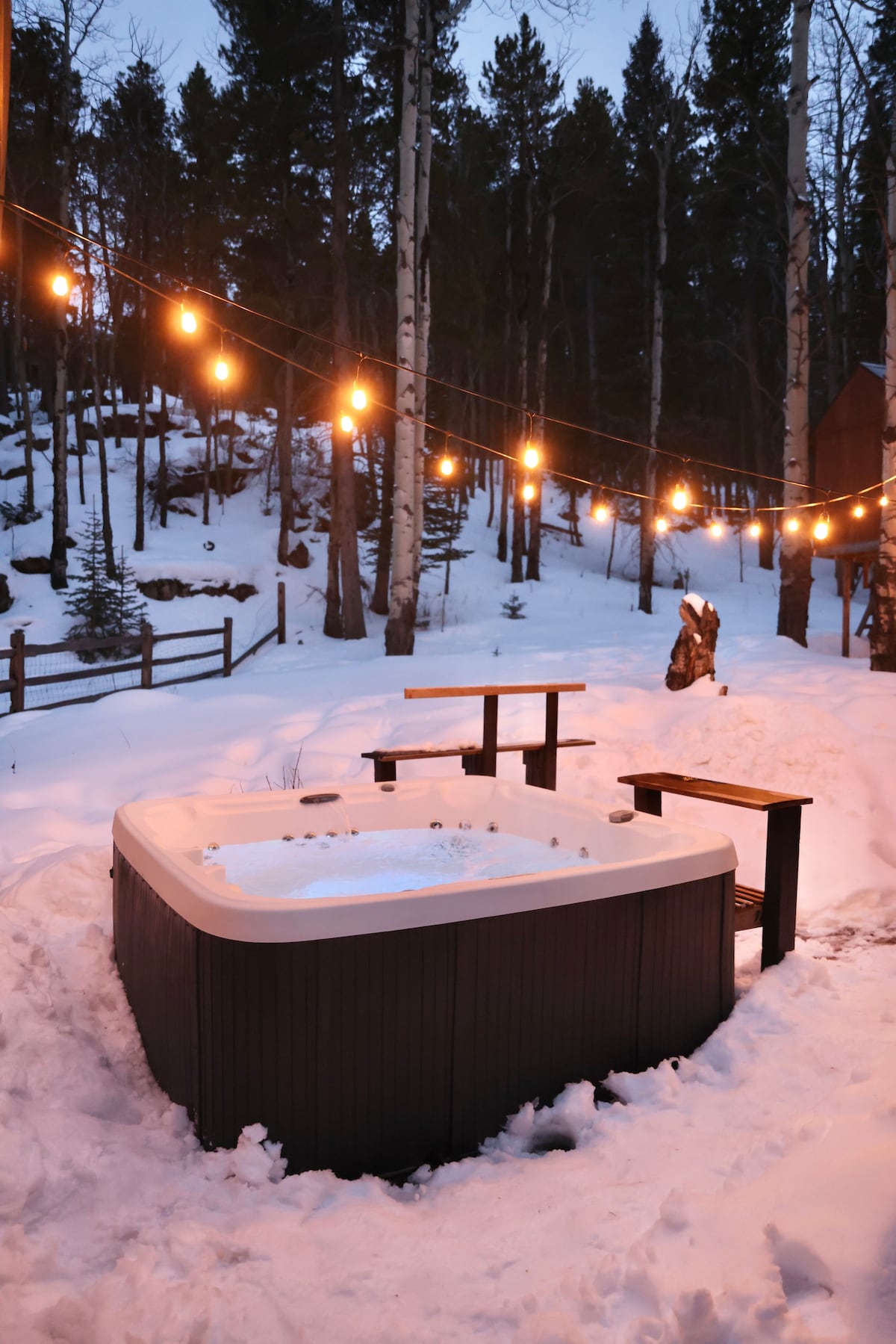 Scandinavian A-Frame Forest Cabin w/ Hot Tub