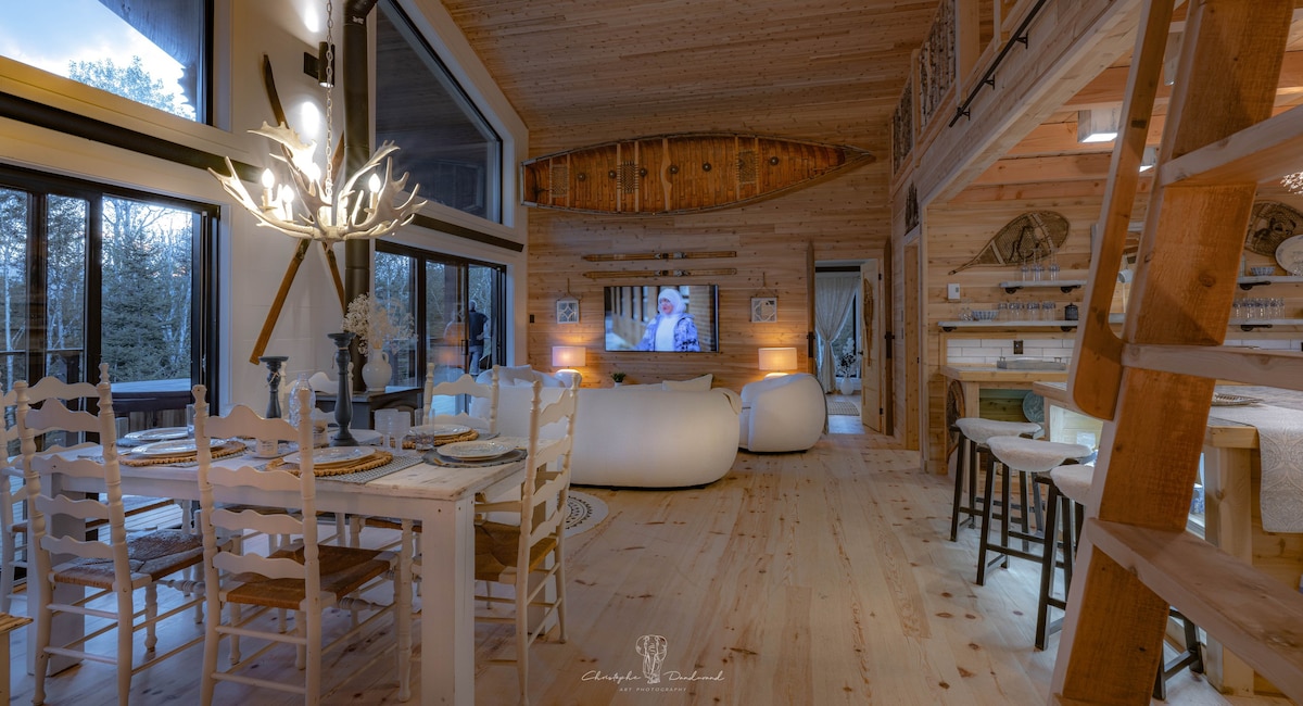 Chalet Pôle Nord - Spa Sauna  et Foyer