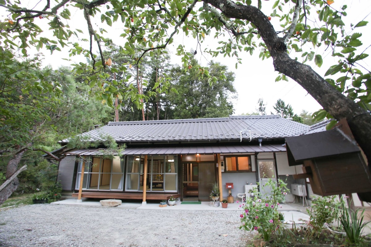 A house in the mountain