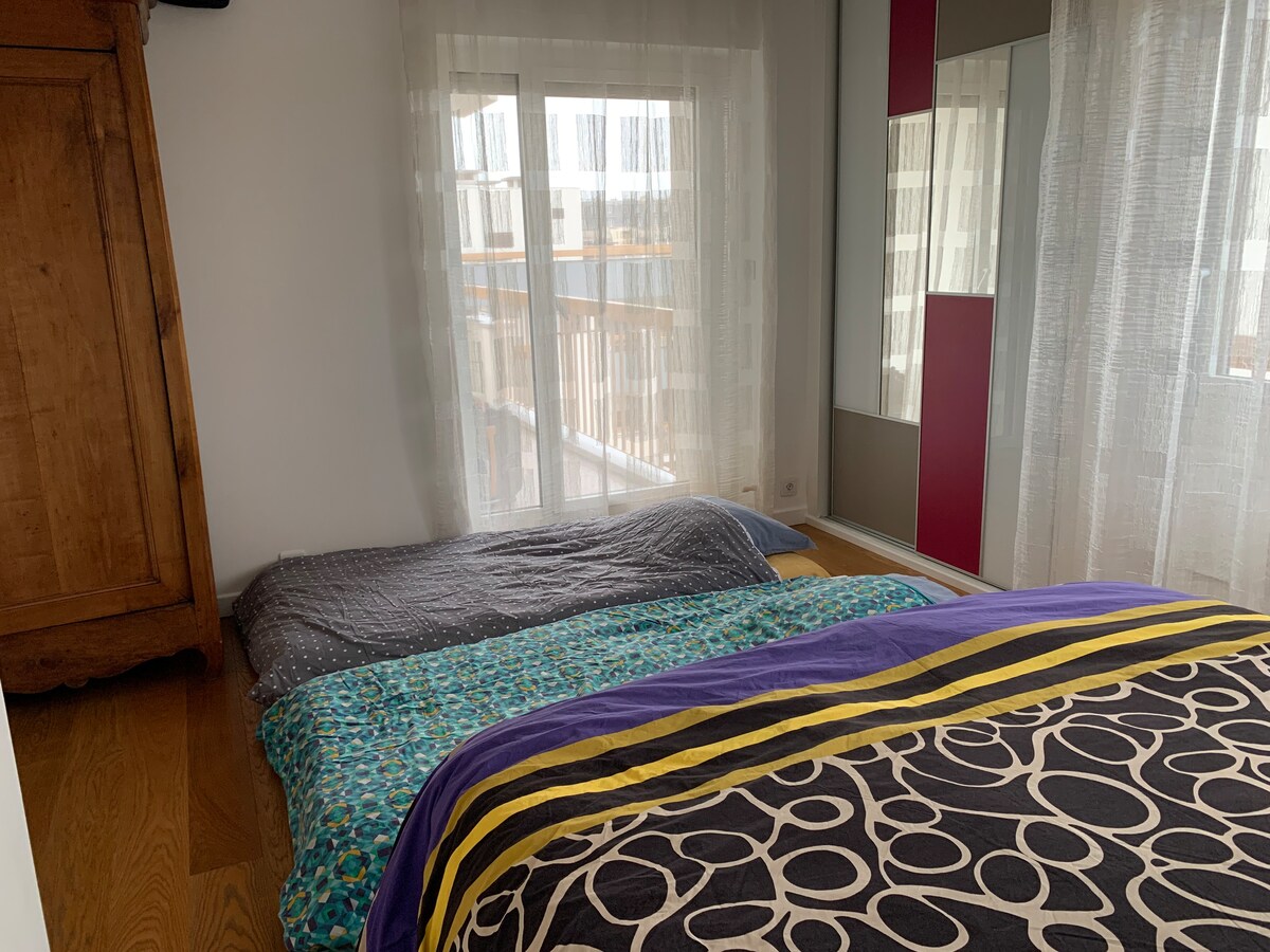 Apt spacieux, moderne, central, 4/6P, 2Ch, parking