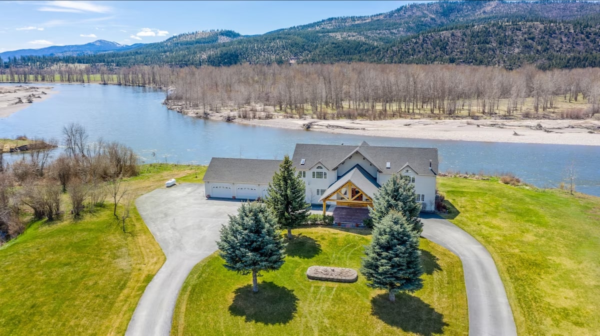 Clark Fork River House - 15 Minutes From Missoula