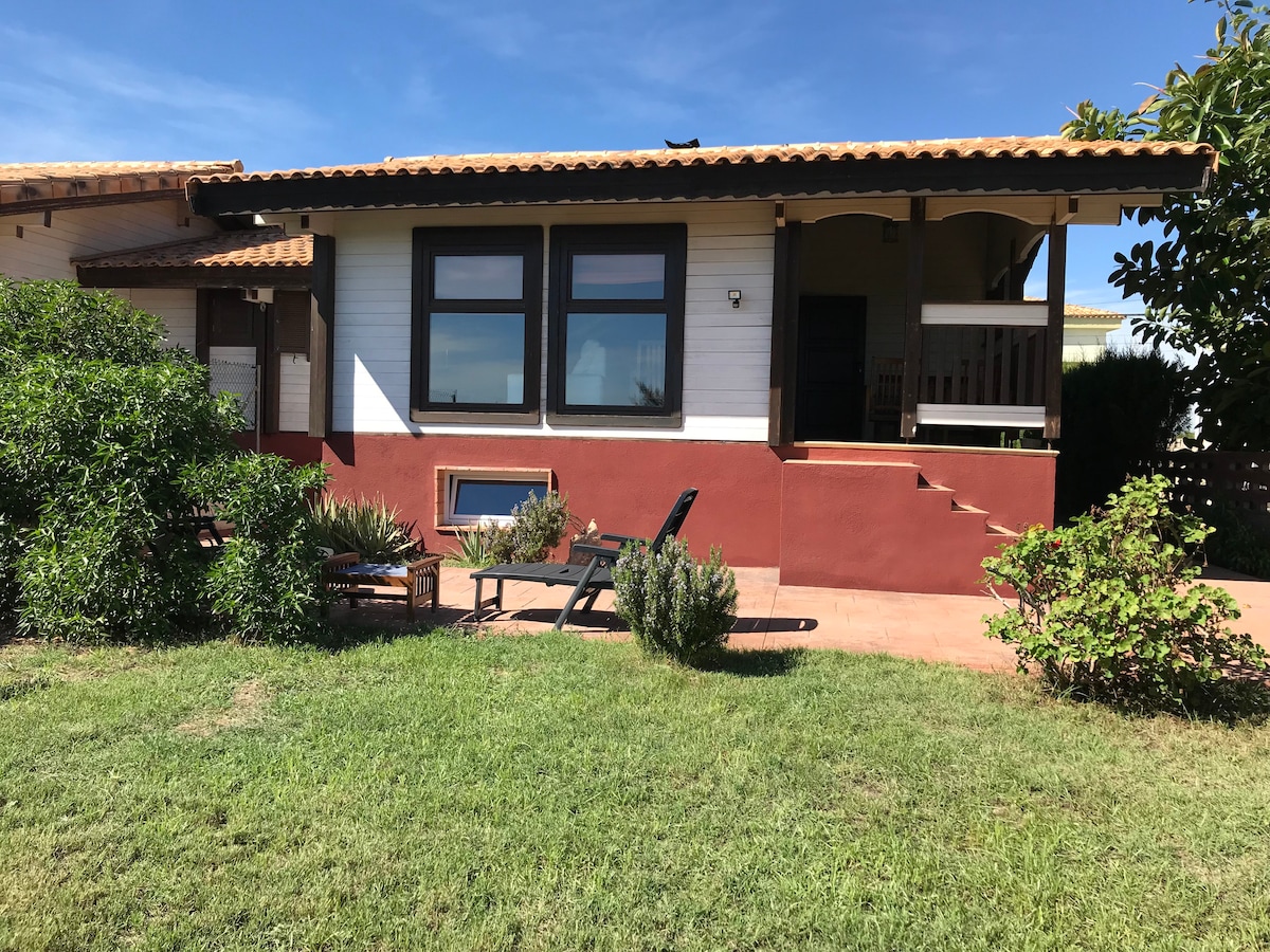 Chalet frente al mar