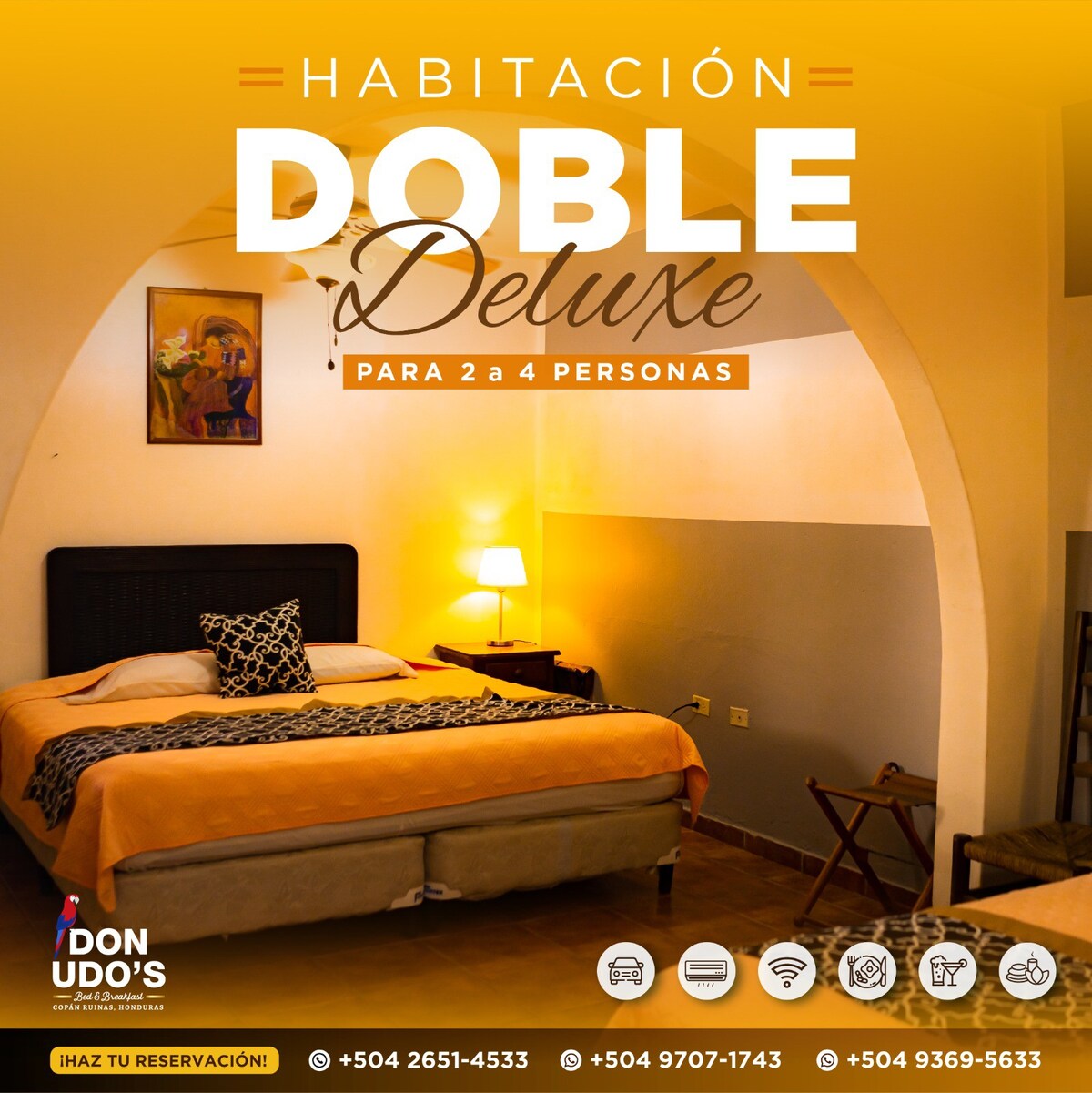 Habitación No.07 Deluxe Doble en Hotel Don Udo`s