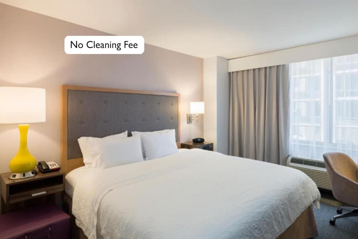 King's Haven at Time Square South: No Cleaning Fee