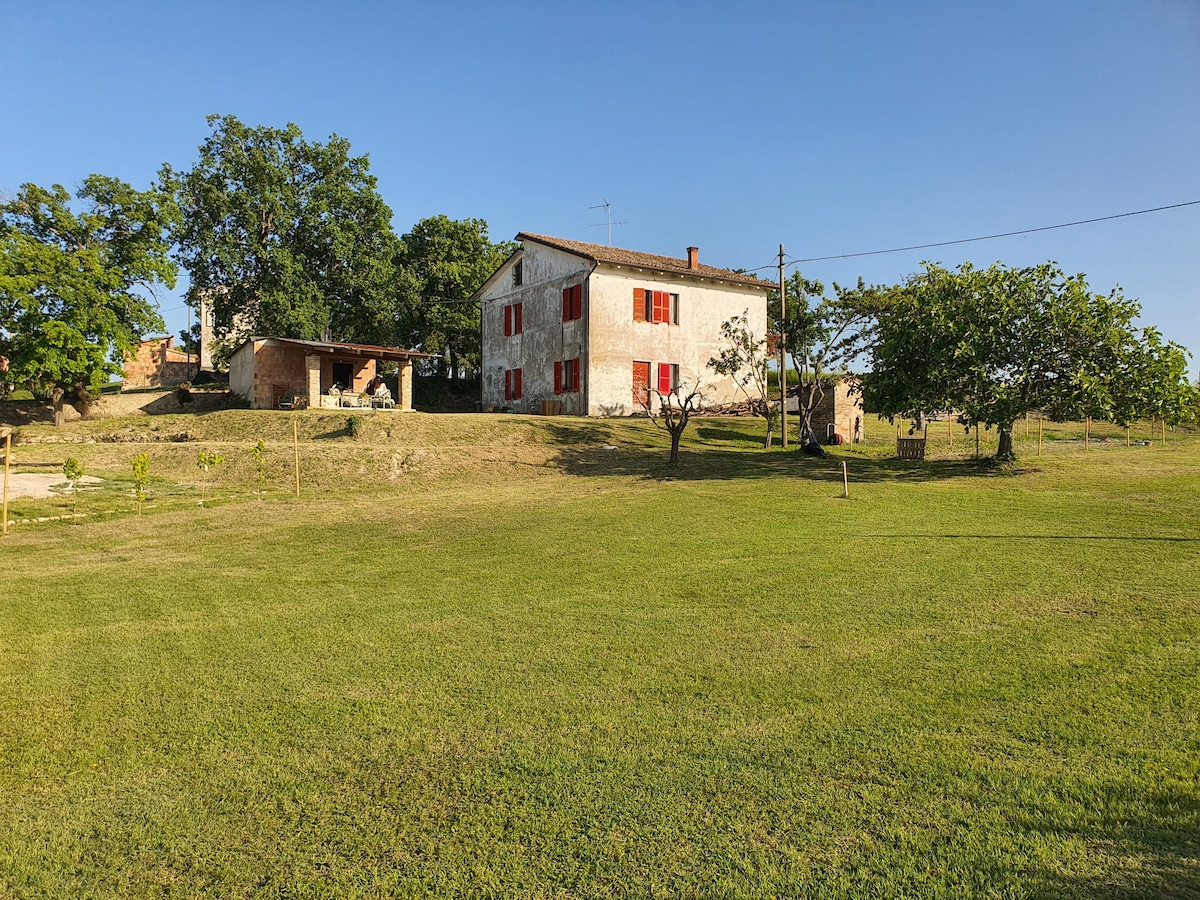 Stanza con vista sul pozzo