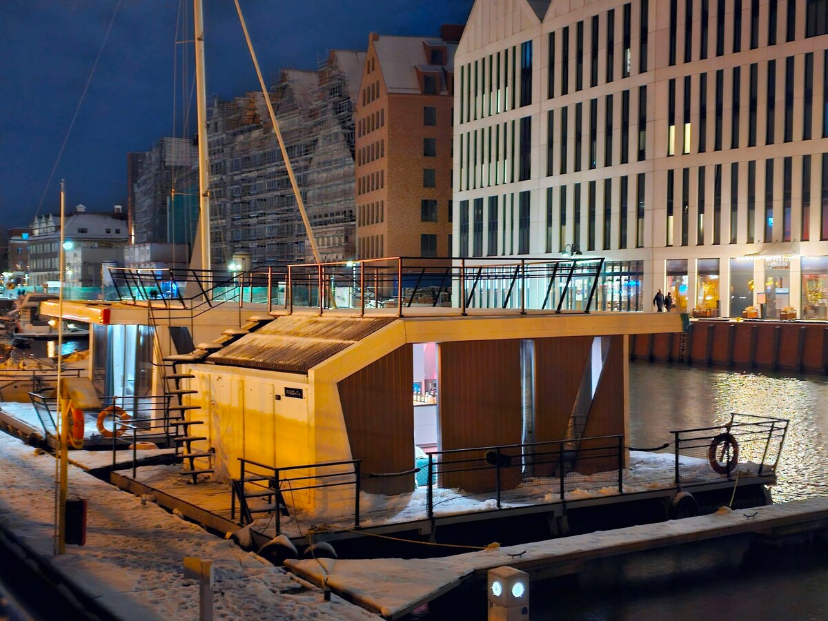 Houses on water Apartment Fregata Gdansk Old Town