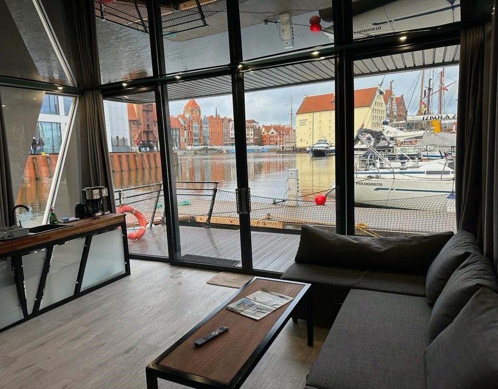 Houses on water Apartment Karawela Gdansk Old Town