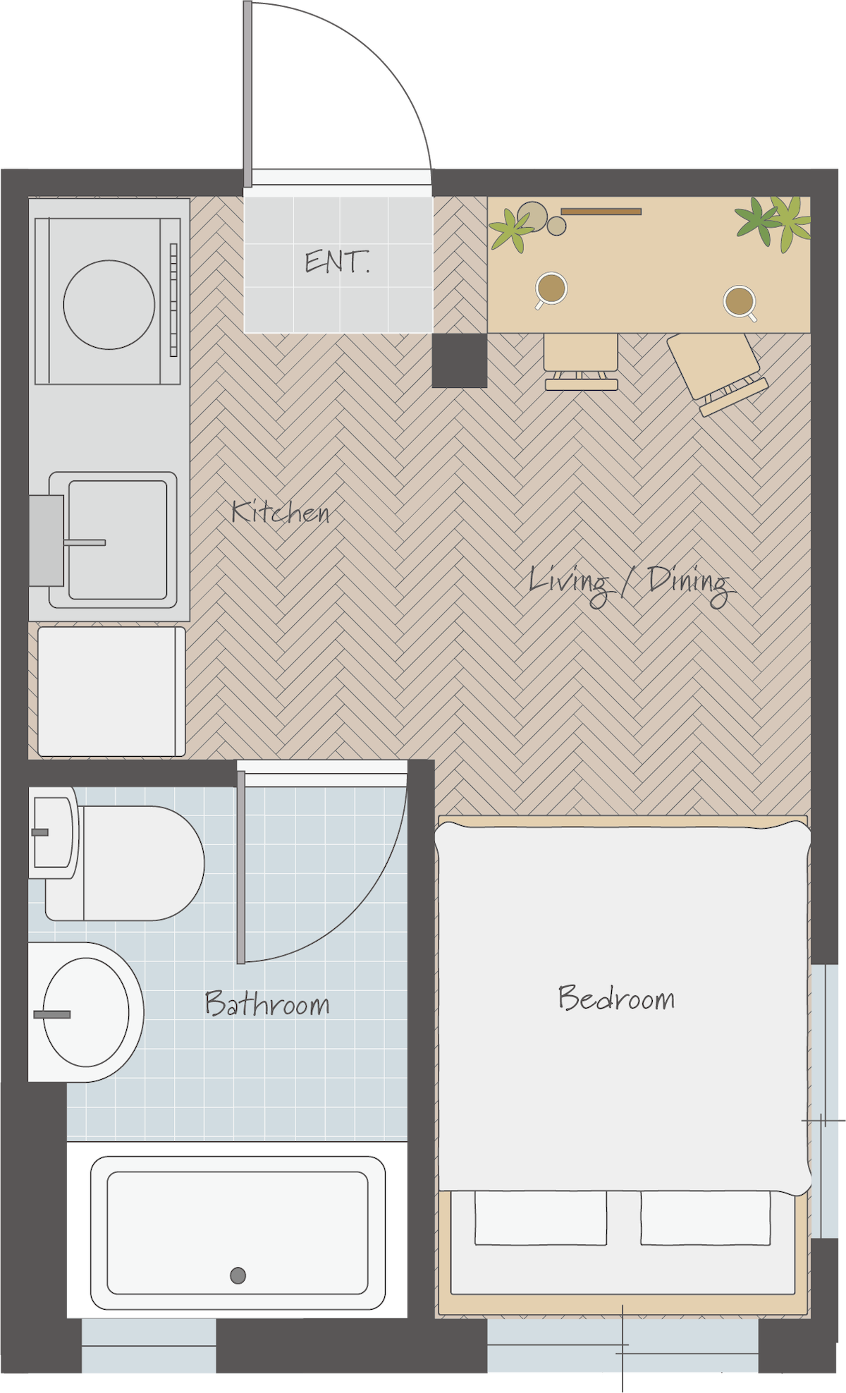 【For long stay】Center of Shibuya　Small&old room