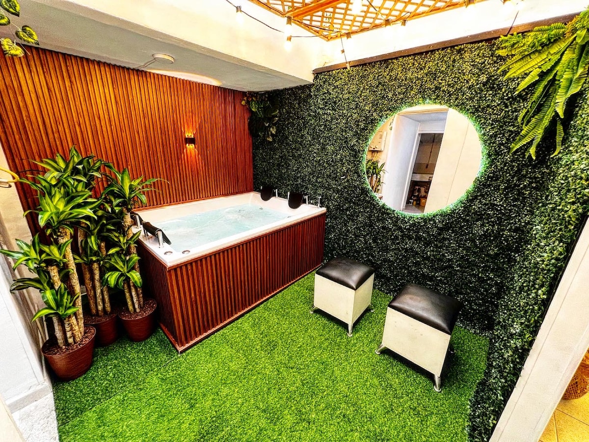 Elegante casa con Jacuzzi / 2 minutos mayorca mall