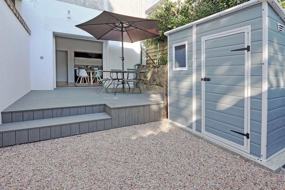 Appartement au calme avec grande terrasse