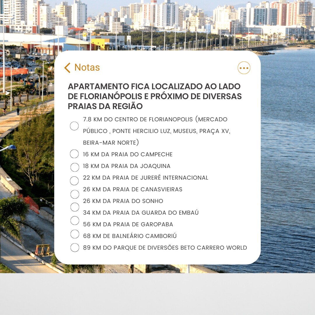 Apartamento Praia Comprida/SJ - 500mt Beira Mar