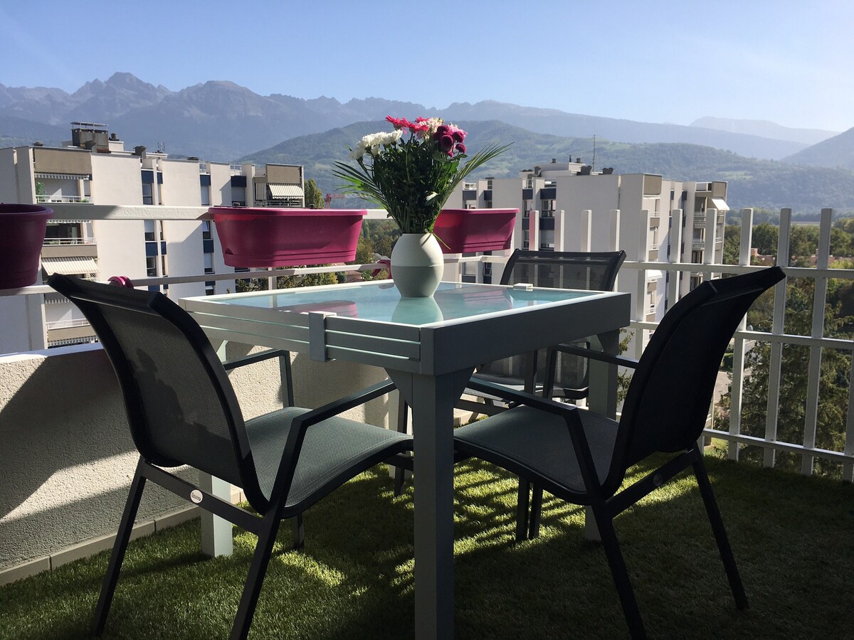 Appartement avec superbe vue !