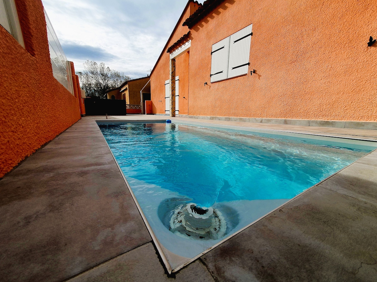 Villa H2o - Piscine et Jacuzzi