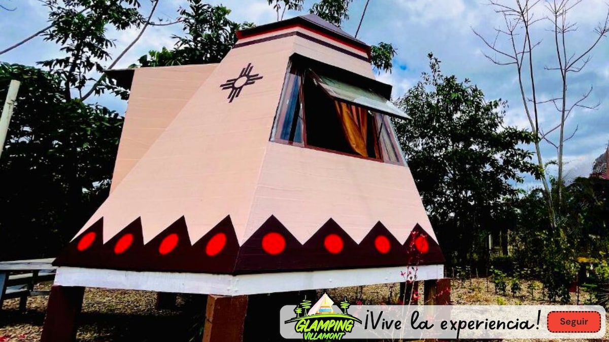 Glamping Villamont (Cabaña Tipi)