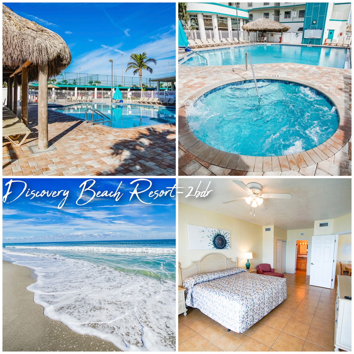 *Fabulous 2 BR Condo - Discovery Beach Resort!