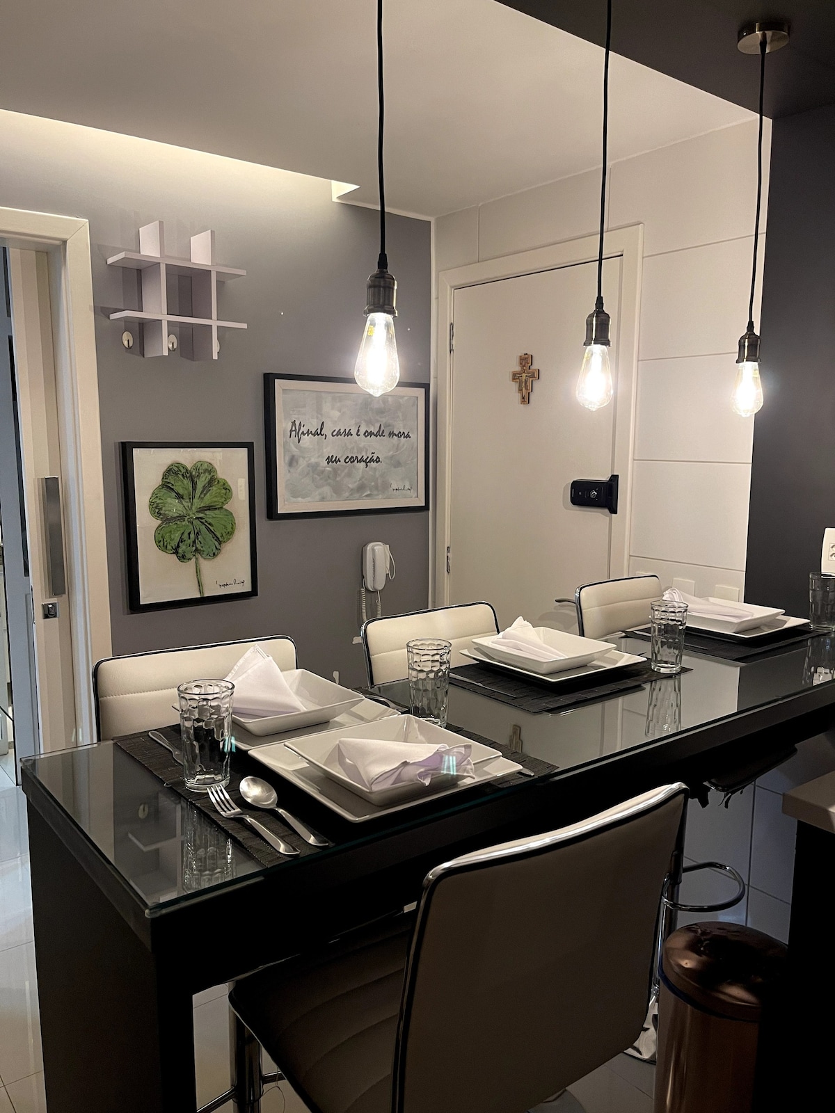 Apartamento sofisticado no Df Plaza Shopping