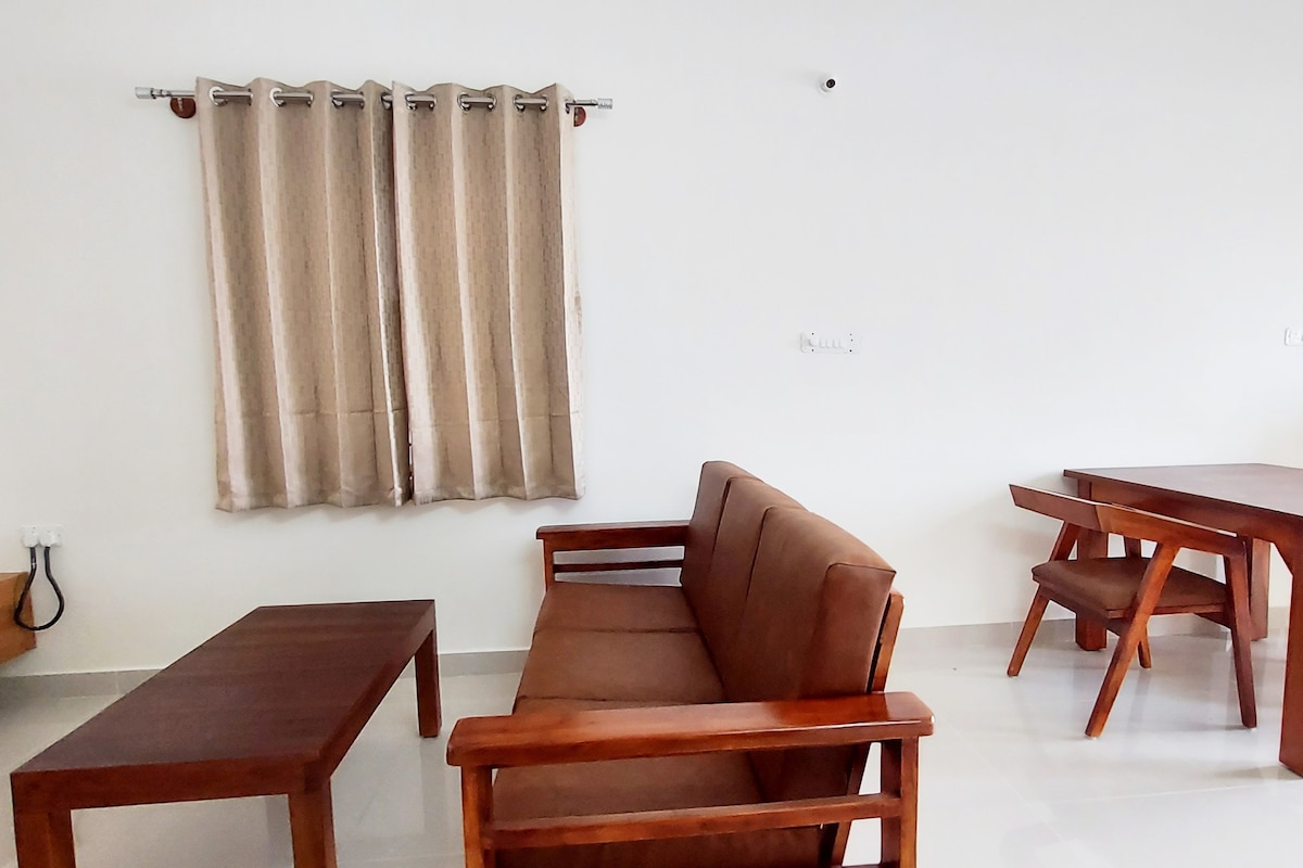 1BHK Dining Balcony Sarjapur Wipro with free WiFi