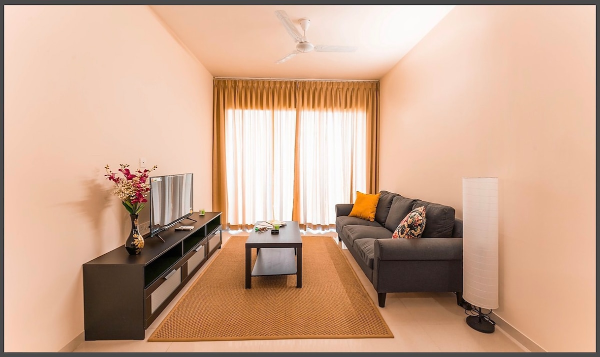 Sea view furnished 2bhk at Tata Rio De Goa T2-802