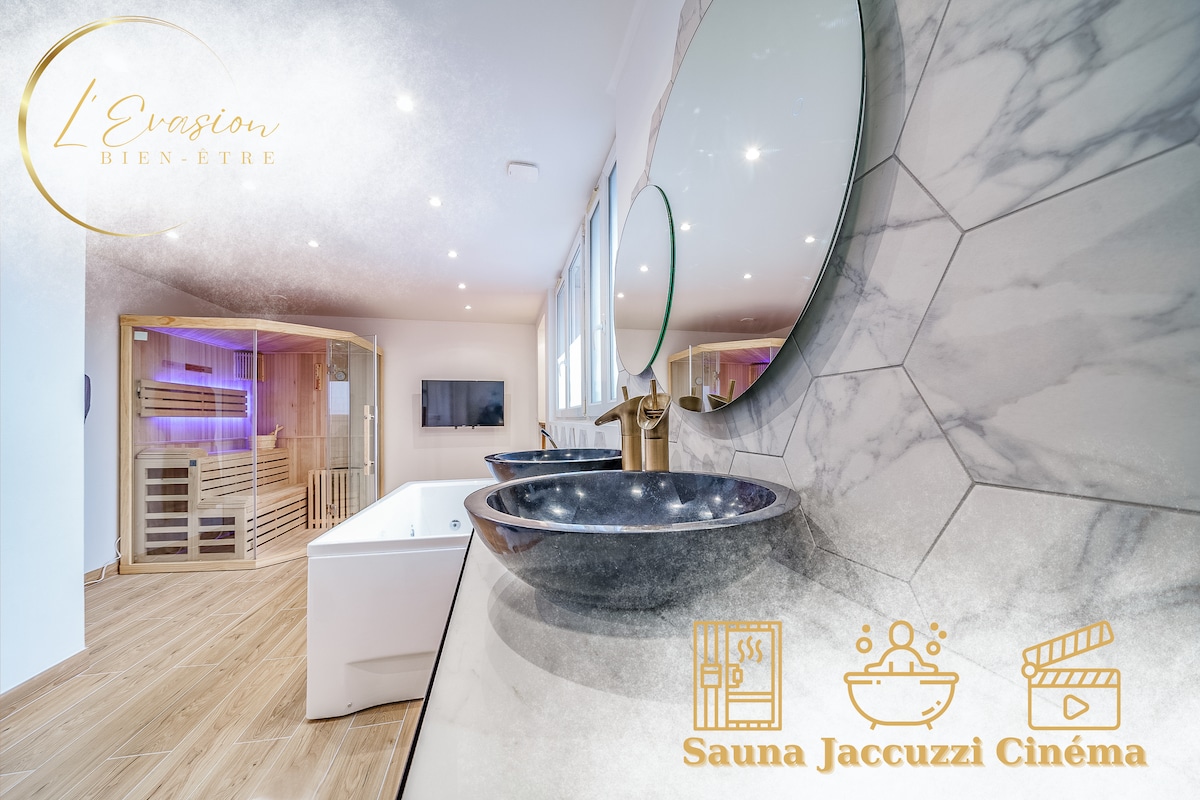 L'Evasion - Sauna Jacuzzi Cinema