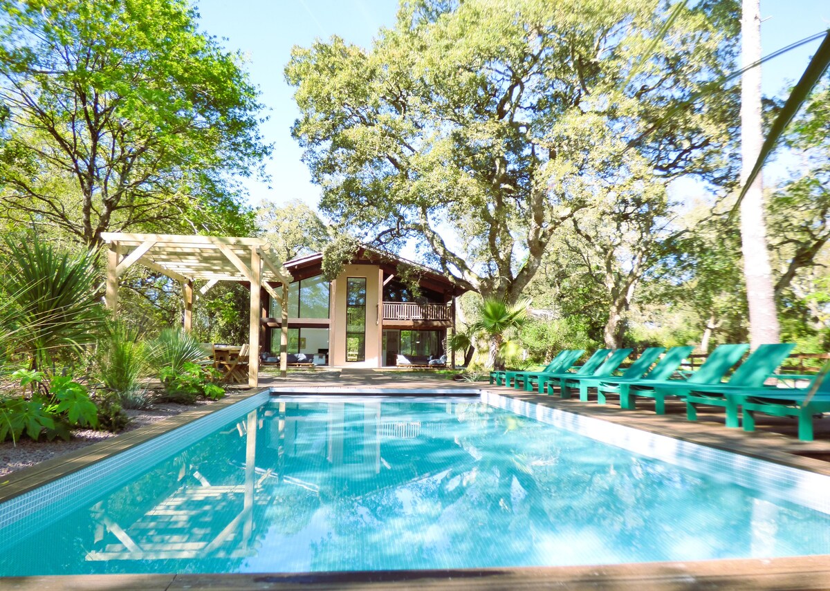 Nouveau ! Villa avec piscine, calme-nature-confort