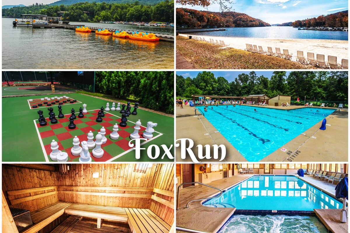 ⁕Lake Lure Getaway at Fox Run Resort-2bd