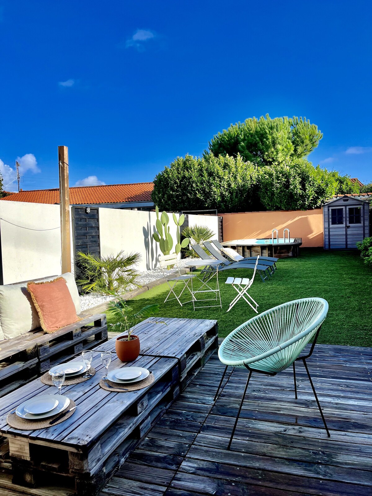 Charmante maison avec piscine