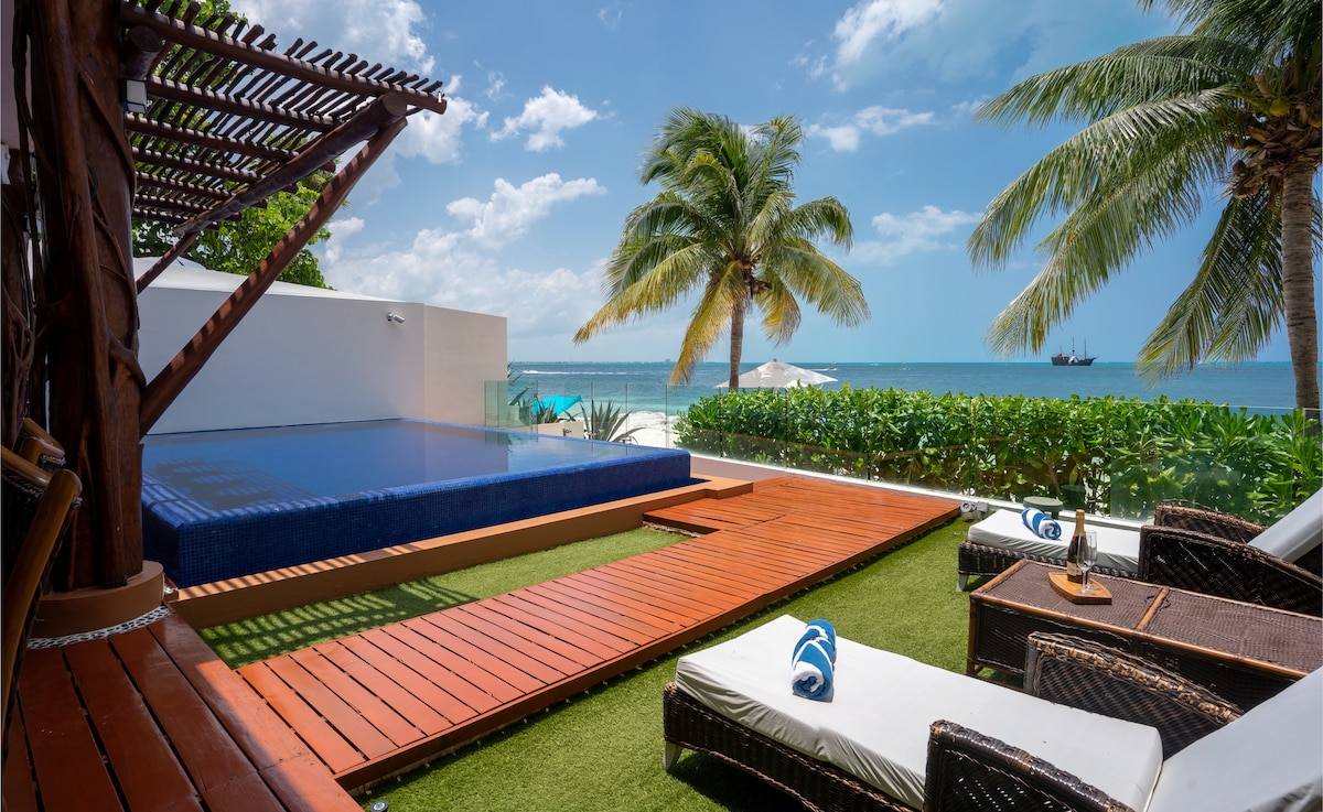 6BR Beachfront Private Luxury Villa