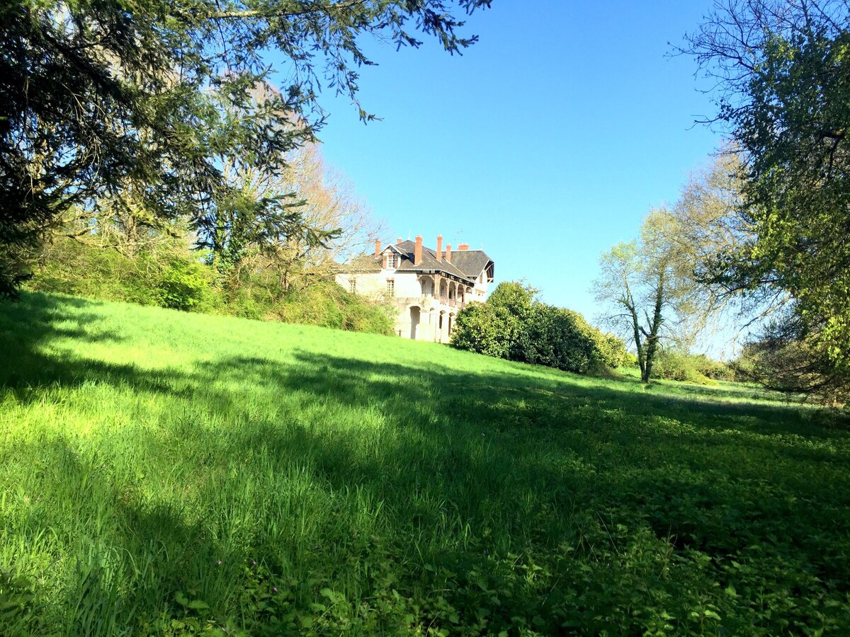 Manoir 1900, élégant, sauvage, hors du temps