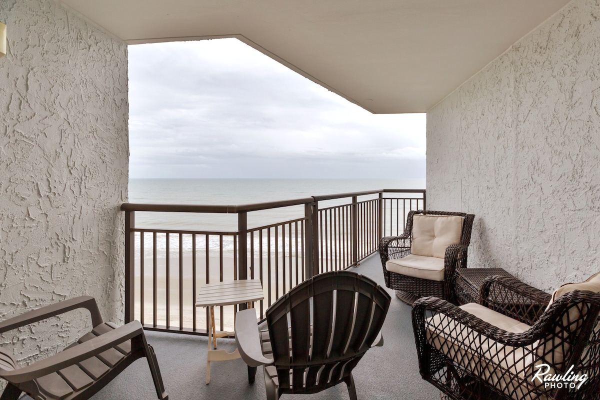 OceanFront Penthouse View! All New Large Balcony!