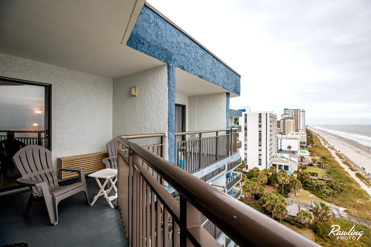 OceanFront Penthouse View! All New Large Balcony!