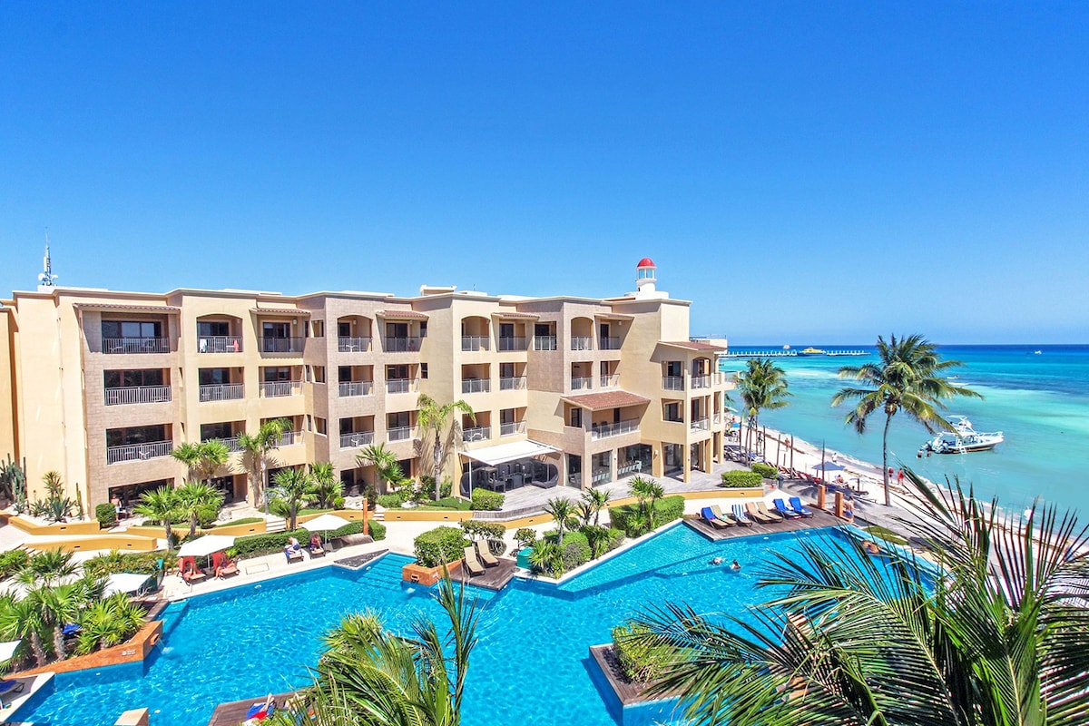 海滨公寓酒店， 5星级： El Faro海滩俱乐部，健身房