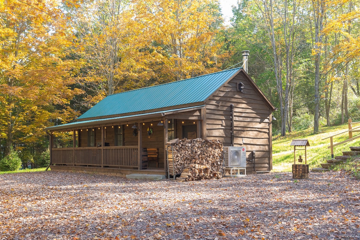 New Rustic Cabin, Mountains, Trails, Pond, River