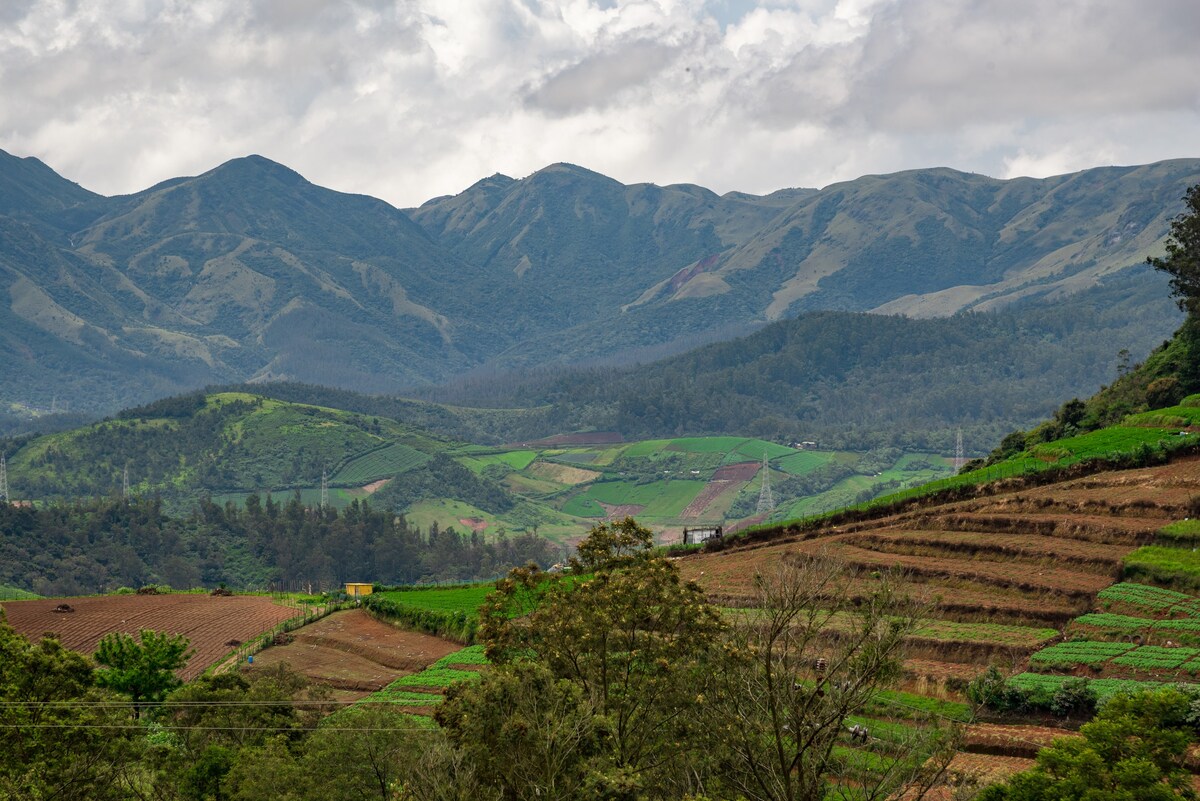 Emerald Nest, Italian style 1-BR villa in Ooty