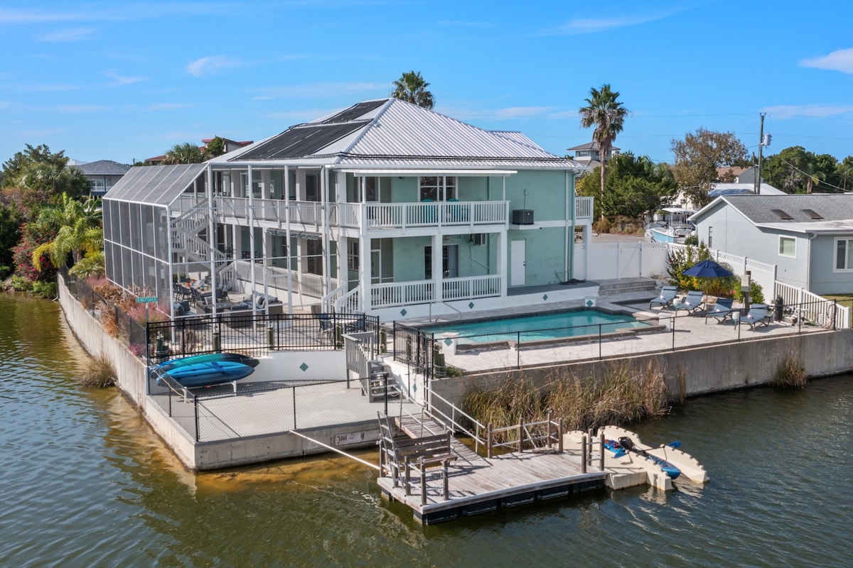 Water Front/Heated Pool/Game Room/Amenities Galore