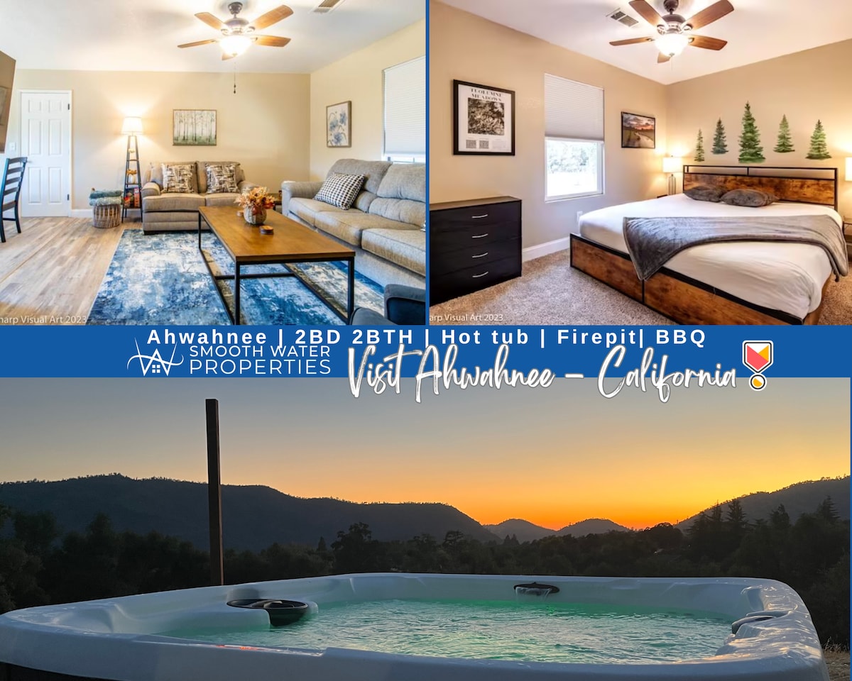 Fantastic Views 2BD 2BTH | Hot tub | Firepit