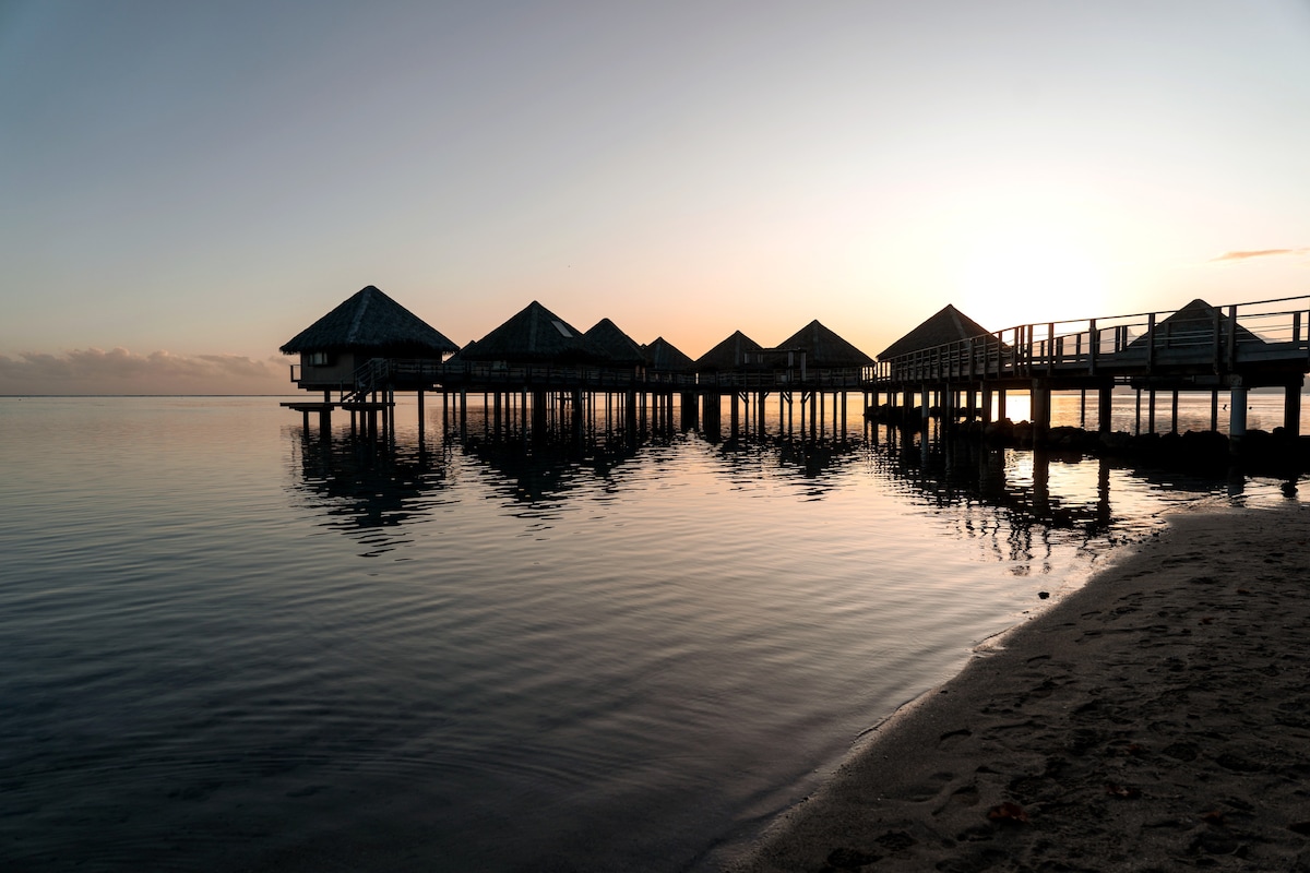 Le Rêve Tropical proximité plage et commerces